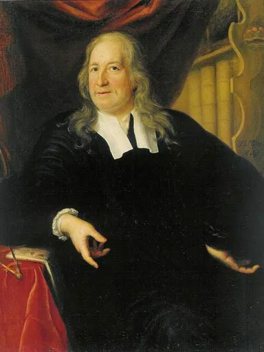 Olof Rudbeck in 1696, portrait by Martin Mijtens the elder