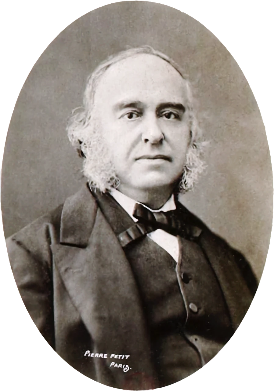 Paul Broca, photographed by Pierre Petit